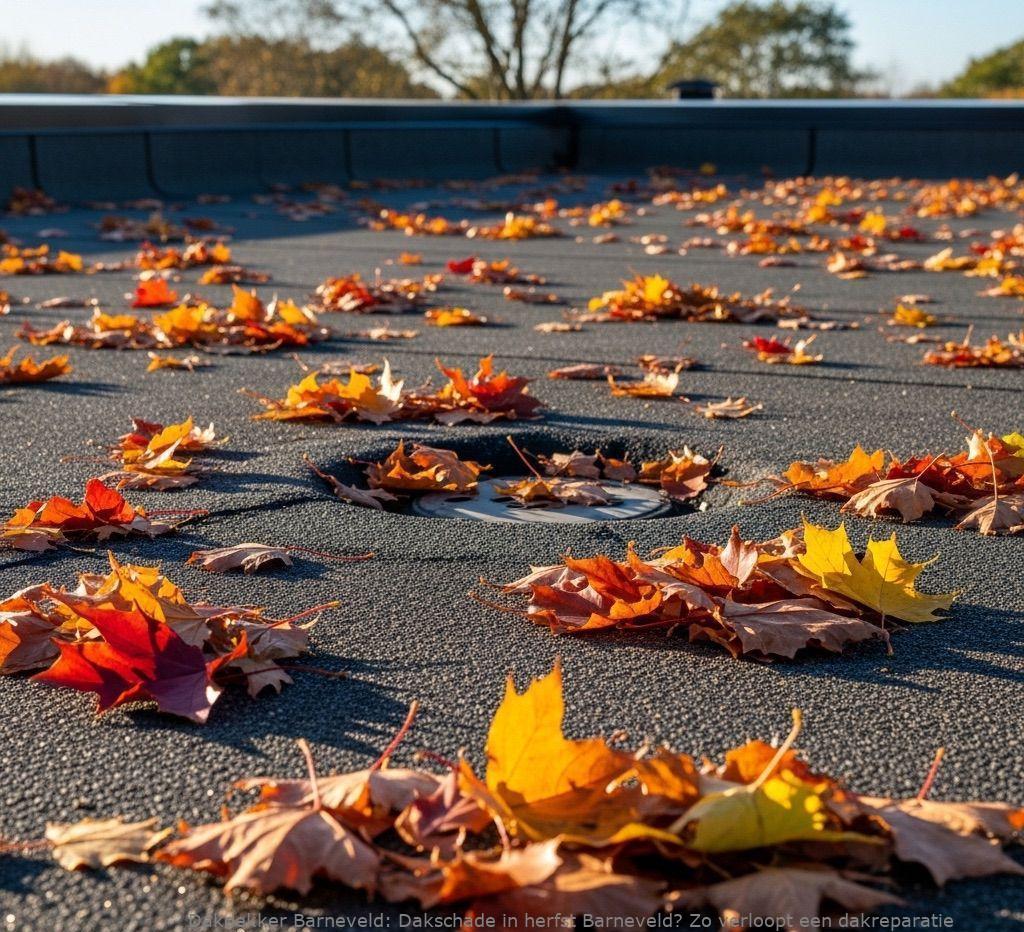 Dakschade In Herfst Barneveld